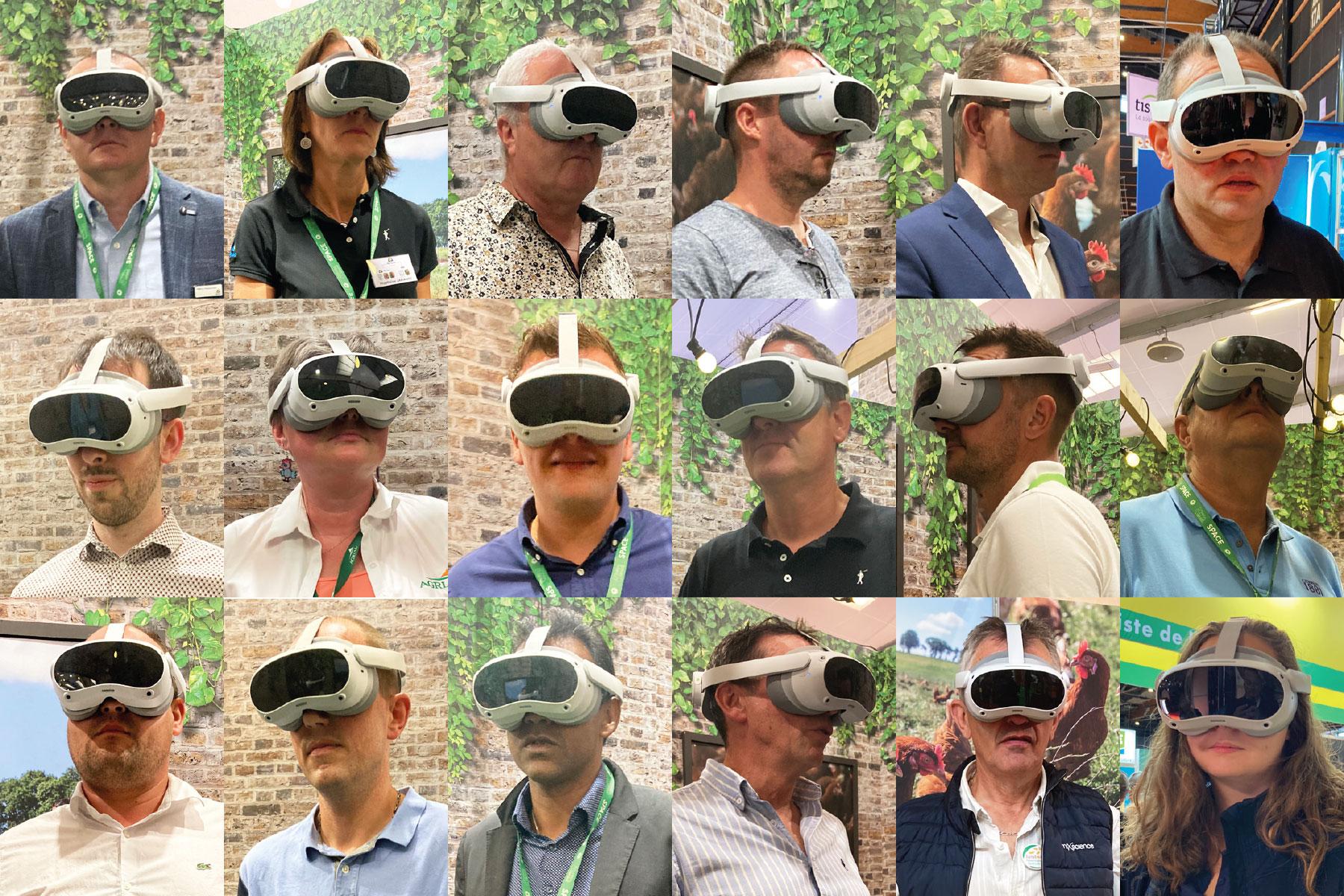 Couvoir en réalité virtuelle au Space